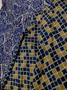 Stylish Asymmetrical Blue Kurta