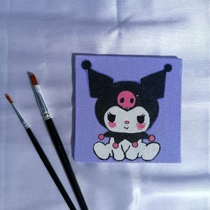 Kuromi Canvas Painting