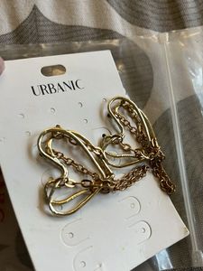 Urbanic Heart Dangle Earrings