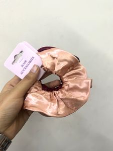 Satin Scrunchies Hair Tie Set
