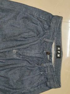Wide Leg Denim Jeans