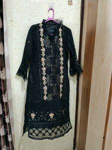 Pakistani black suit