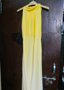 Yellow Sleeveless Dress