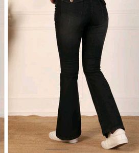 Y2K Black Bootcut Denim Jeans
