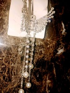 Korean Style Pearls Butterfly Clutcher