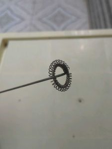 Pink Milk Frother Whisk coin also accepted