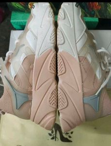 Pink Chunky Sneakers