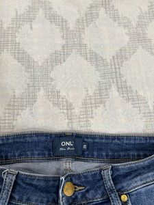 Blue Distressed Denim Jeans