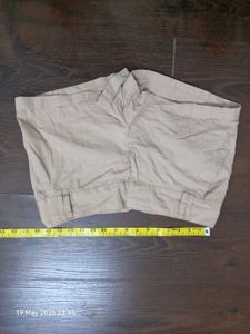 Tan Casual Shorts