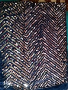 Heavy Sequence Work fabric