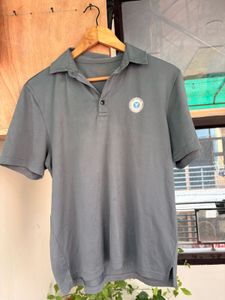 Men's Grey Polo T-Shirt