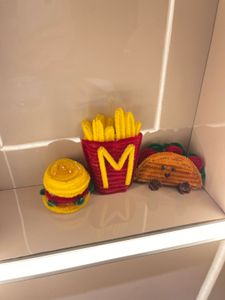 Cute Fast Food Decor Set