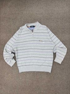 Polo Ralph Lauren Striped Half-Zip Sweater