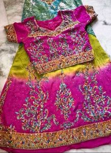 Vibrant Embroidered fancy Lehenga Choli set