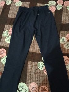 Navy Blue Casual Pants