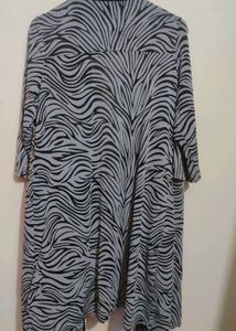 Zebra Lining Print Shrug For 38- 40 Bust