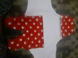 Cozy Star Print Baby Swaddle Blanket
