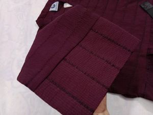 Burgundy Two-Piece Set
