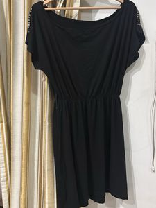 Studded Black dress