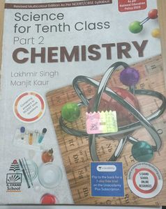 Science for Tenth Class - Chemistry Part 2