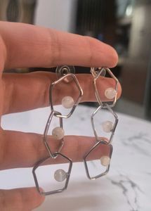Geometric Dangle Earrings