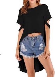 Hi-Lo Hem Casual Dress