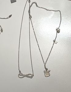 Cute Infinity Nameplate Necklace