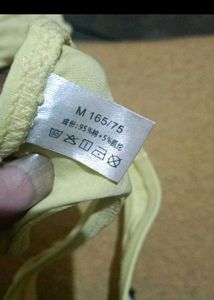 Pale Yellow Thong Panties