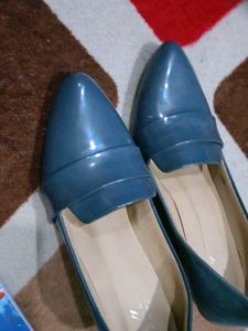 Elegant Blue Heels