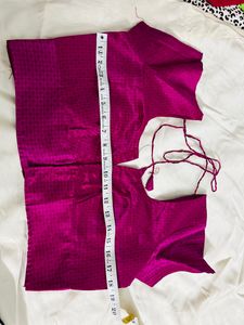 Designer Saree With Stitched Blouse