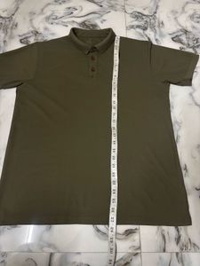 Men's Olive Green Polo T-Shirt