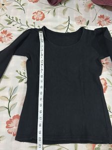 Black Long Sleeve Top