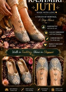 Handmade Kashmiri Juti
