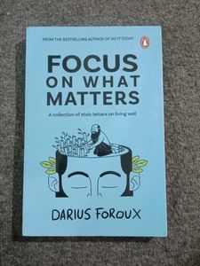 Focus On What Matters Book