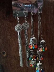 Stylish Ethnic Earrings Set of two