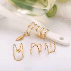 Gold Tone Ear Cuff - Set of 5 (NEW)