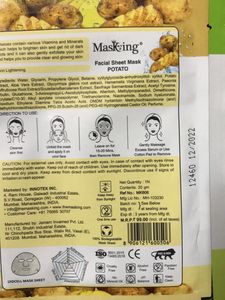 Masking Sheet Mask Each Price Is 49