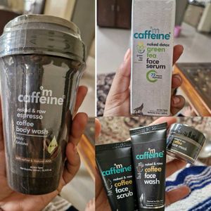 Combo Of MCaffeine Products Sealed Pack