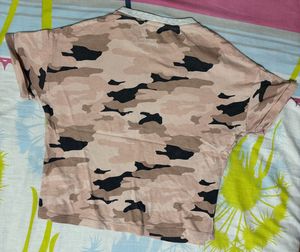 Camo Crop Top