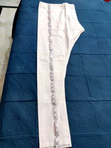 White Payjama Cotton Fabric ⚪