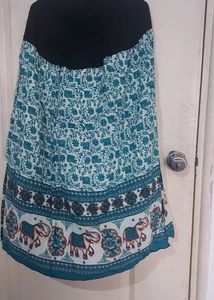Skirt With Soft High Quality Reyon Fabric