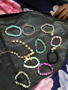 Boho Beaded Bracelet Set
