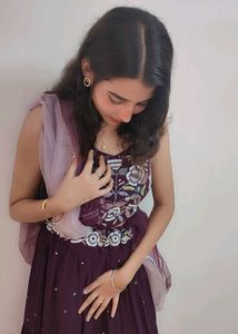 Designer Embroidered Lehenga Choli with dupatta💜