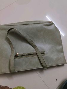 Stylish Light Green Tote Bag