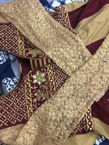 Frock Pent Plazo Suit