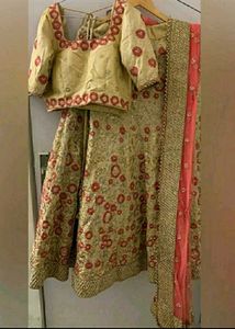 Designer Embroidered Lehenga Choli Set
