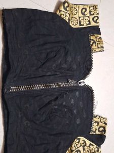 Black Embroidered Blouse