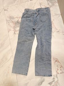 Distressed Light Wash Jeans