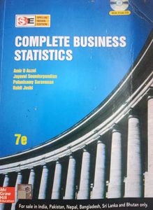 Complete Business Statistics