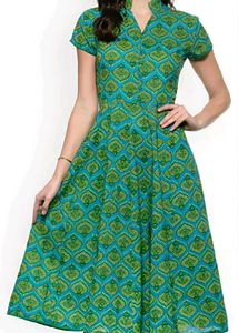 💚💙Meternity Ethnic Gown